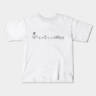 Feeding Time Kids T-Shirt